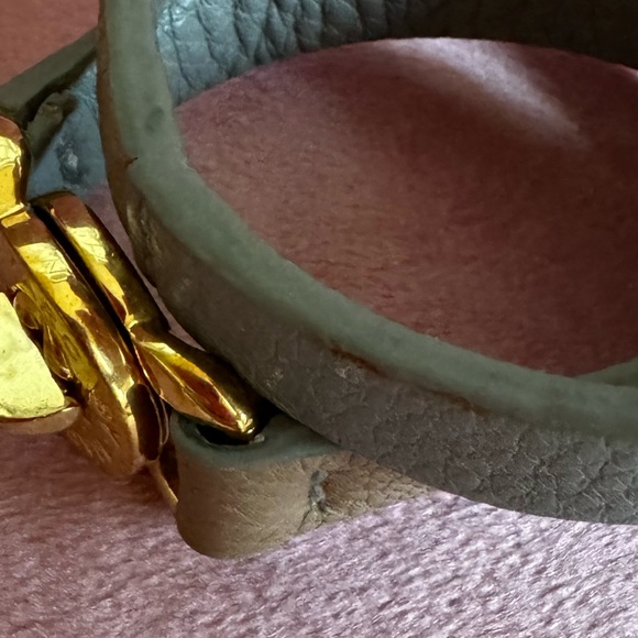 Marc by Marc Jacobs Leather Double Wrap Bracelet - Picture 2 of 2